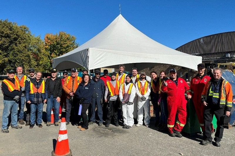 12,8 tonnes de résidus dangereux récupérées à Richmond